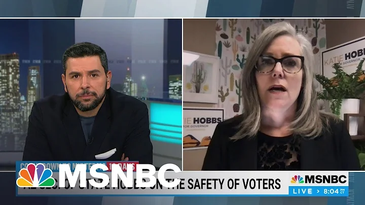 Katie Hobbs Talks Voter Intimidation In Arizona As...