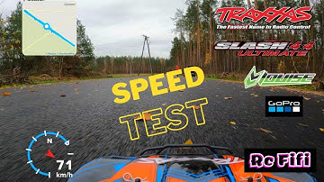 Speed Test Traxxas Slash 4x4 Ultimate
