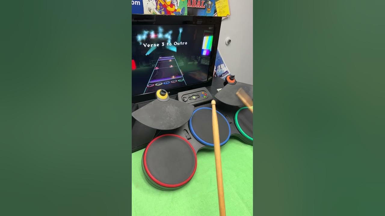 Lets play Guitar Hero Drums!