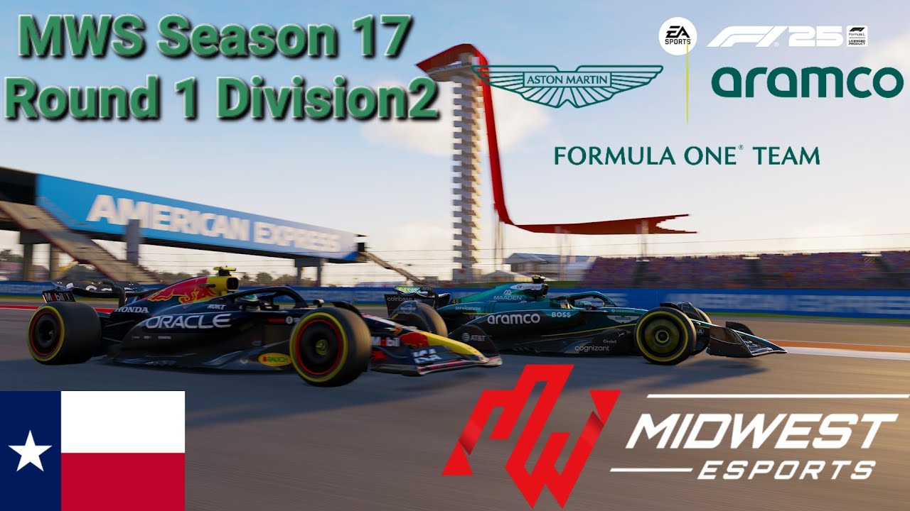 F1 25 MWS D2 S17 R1 Texas new season new team