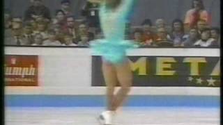 Tonya Harding (USA) - 1991 World Figure Skating Championships, Ladies' Free Skate