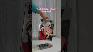 Unboxing Spy × Family anime guide and Family Portrait novel!!