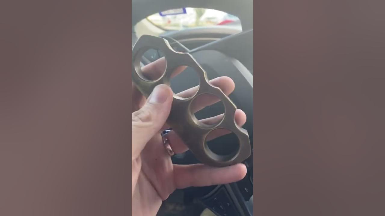 How to use brass knuckles, a guide for R/EDC YouTube