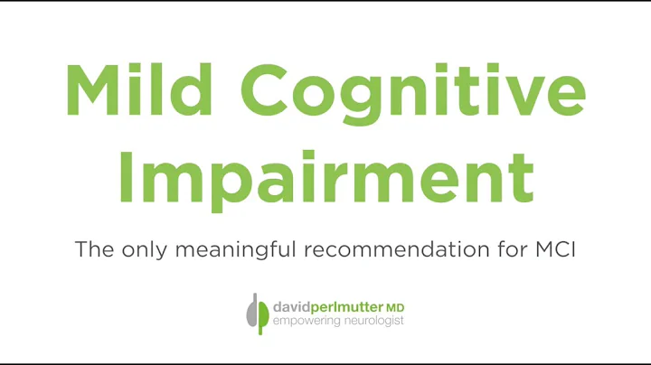 The ONLY Meaningful Treatment for Mild Cognitive Impairment