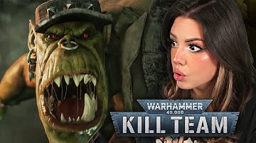 MY FIRST TABLETOP EXPERIENCE!? | Warhammer 40K: KILL TEAM Cinematic Trailer Reaction