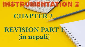Instrumentation 2 | Chapter 2 | Revision Part 1 | Ninja Guru