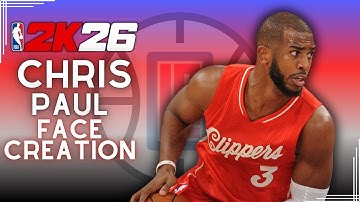 Best CHRIS PAUL Face Creation NBA 2K26