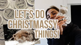 CHRISTMAS TRADITIONS! We got cat called?! I'm in isolation again.. ornaments, baking \& clothing haul