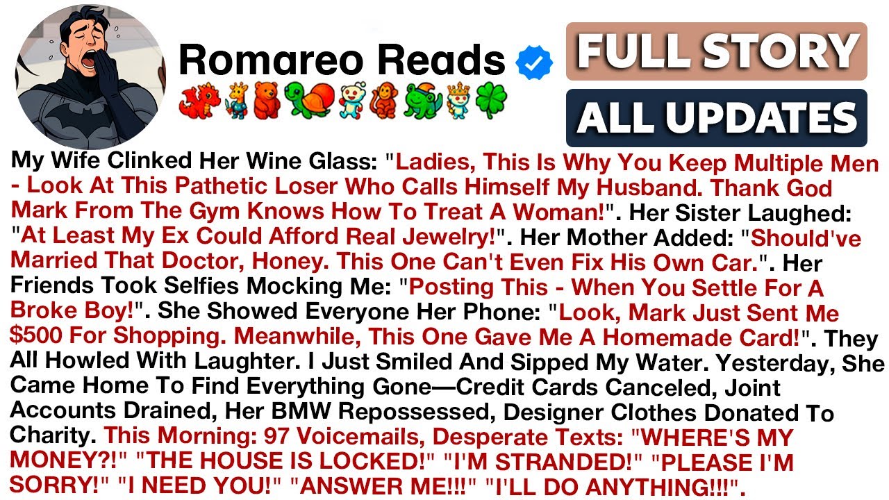 My Wife Clinked Her Wine Glass: 