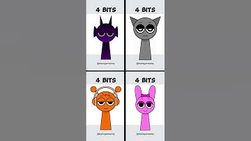 Incredibox Sprunki 64 bits 32 bits 16 bits 8 bits 4 bits 2 bits 1 bit 1/2 bit 1/4 bit #shorts