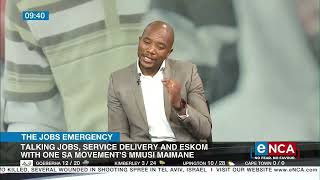 The Jobs Emergency | In conversation with Mmusi Maimane