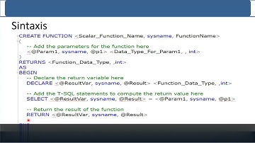 6.2. Funciones SQL - Funciones Escalares