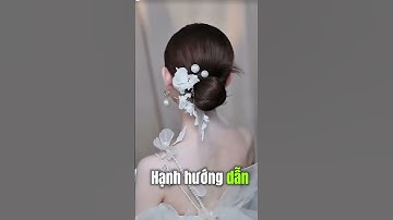 Tip làm kiểu tóc búi thấp ứng dụng cho cô dâu