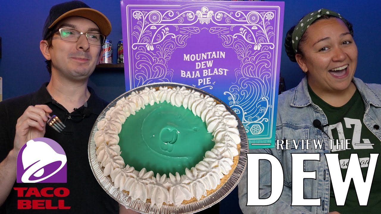Mountain Dew: Baja Blast Pie - Review the Dew