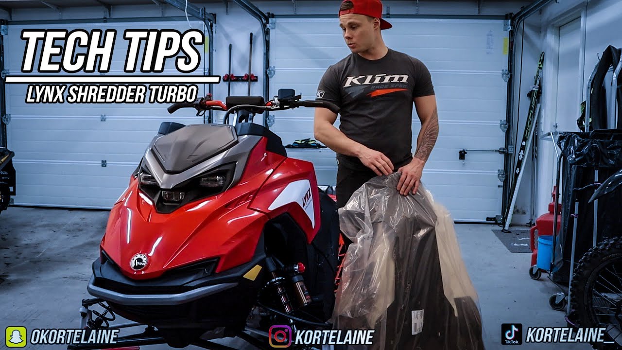 Lynxin varustelua | Lynx Shredder 3700 RE Turbo | Tech Tips