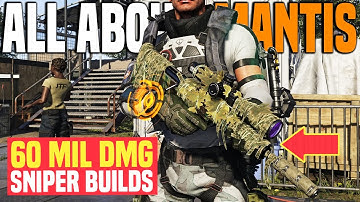 The Division 2 | Mantis Exotic! Best Sniper & Builds TU10