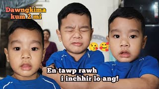 Naute duhawm kum 2 mi Dawngkima biangbiakna #mizo #naupang #cute 