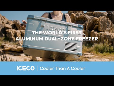 ICECO APL35 35L Dual Zone Aluminum Freezer with its ultra-aesthetic design, ultra-light build, and ultra-energy efficiency, making it an essential companion for outdoor enthusiasts.