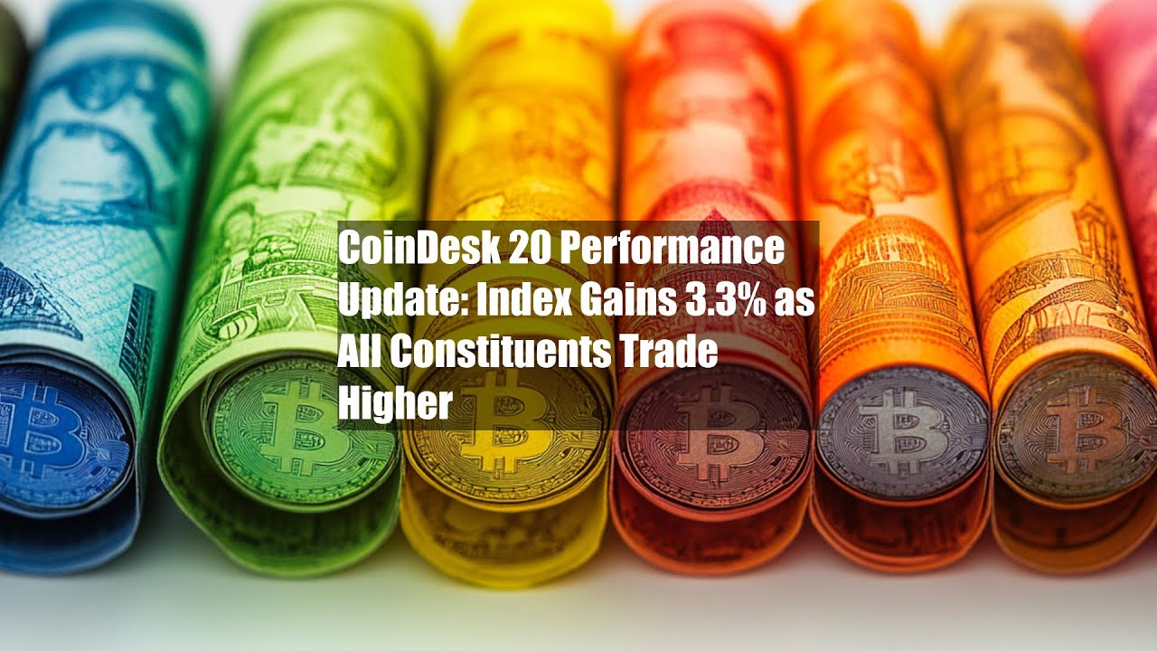 CoinDesk 20 Performance Update: Index Gains 3.3% as All Constituents ...