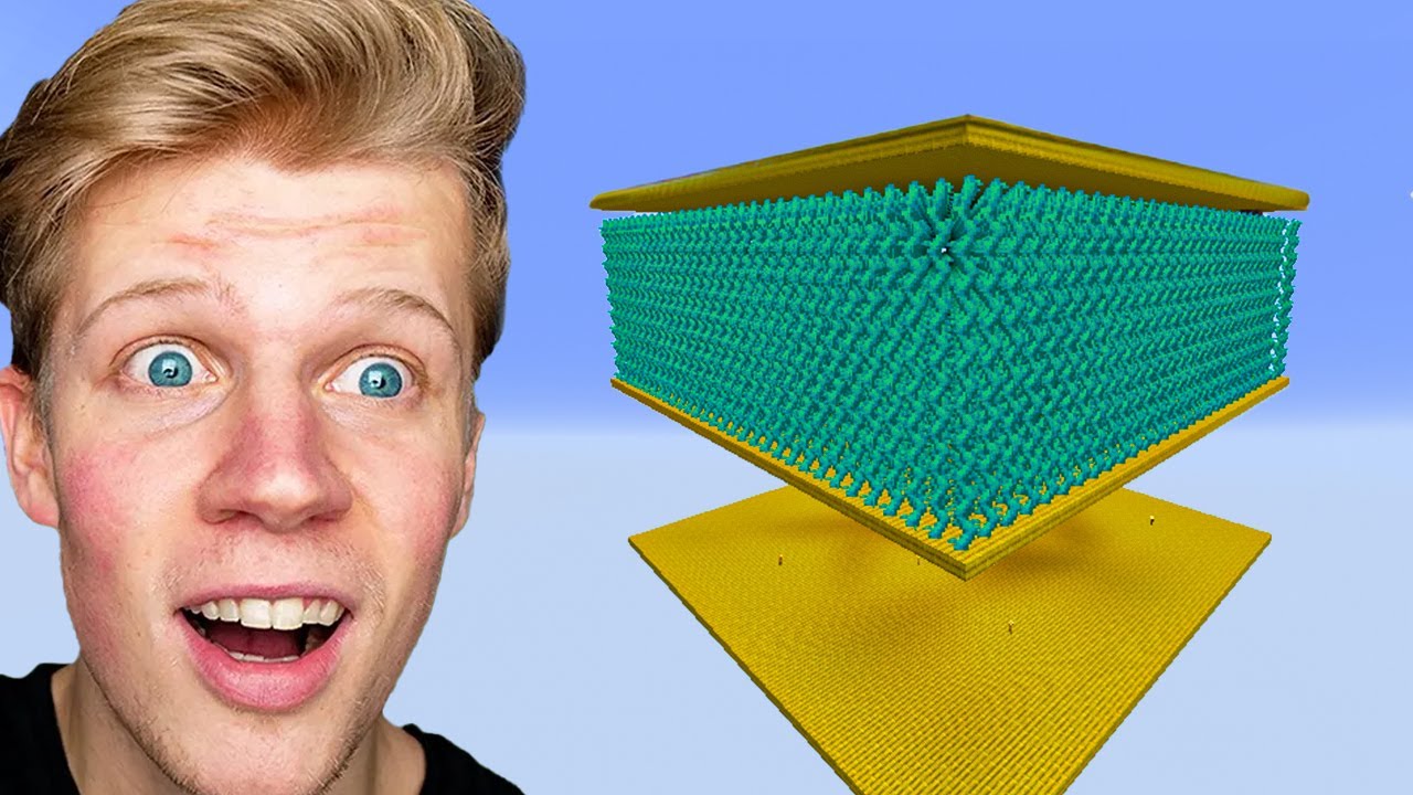 Ik Test De Grootste Farm In Minecraft!