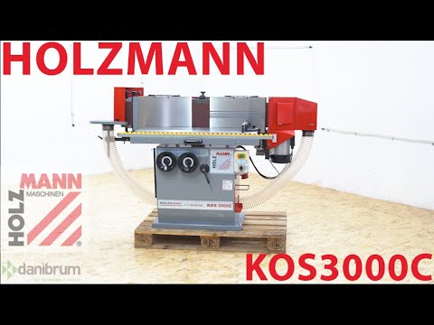 Кромкошлифовальный верстат Holzmann KOS 3000C, видео 2