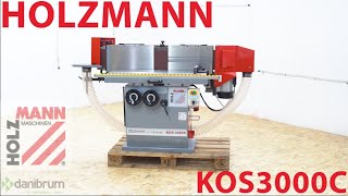 Belt Sanding Machine With Oscillation Mașină De Șlefuit Orizontal - Holzmann Kos3000C