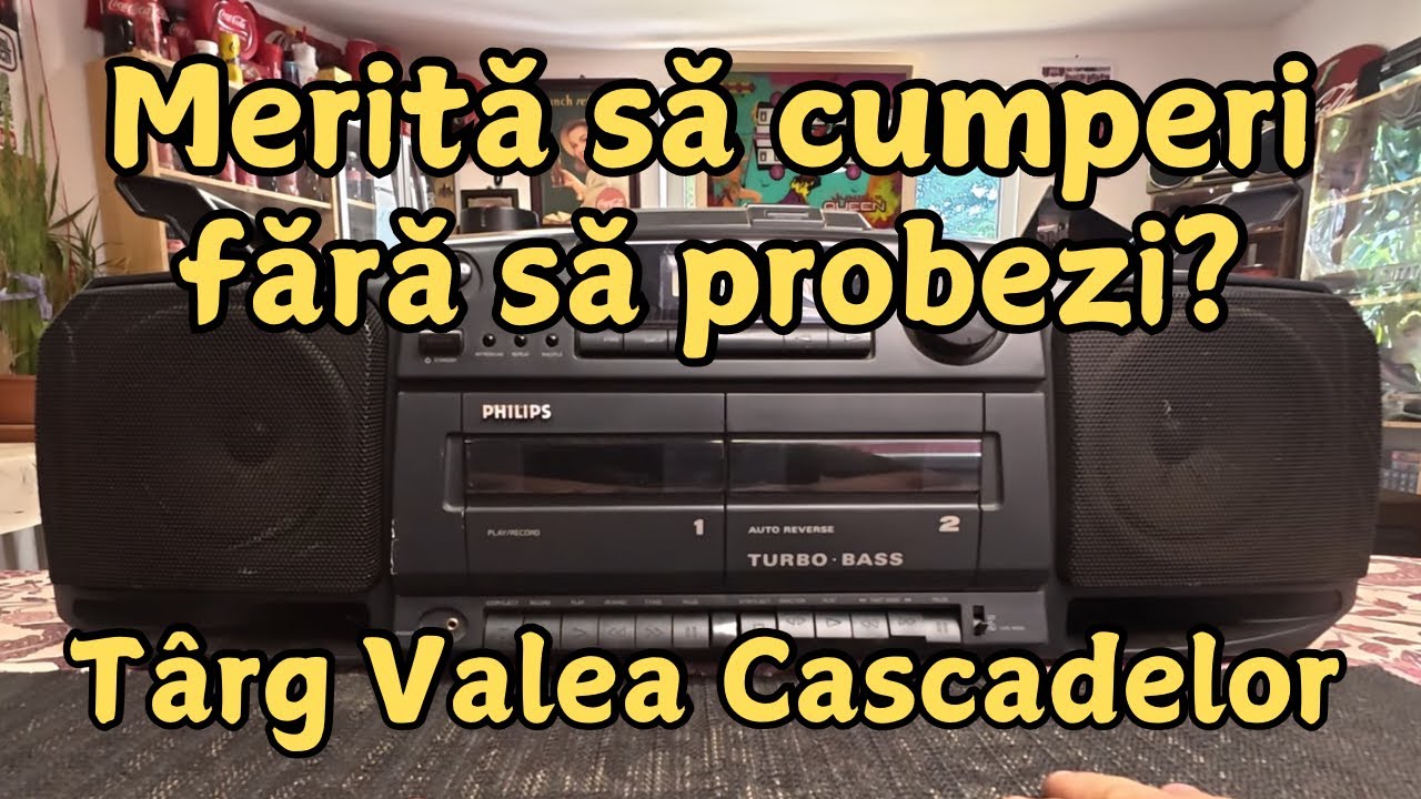 BOOMBOX cumpărat fără probă - Târg Valea Cascadelor 