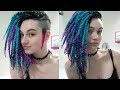 Hair Transformation - Unicorn Vomit