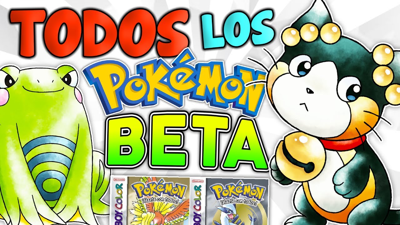 Los 73 POKÉMON BETA de la DEMO de ORO y PLATA (1997)