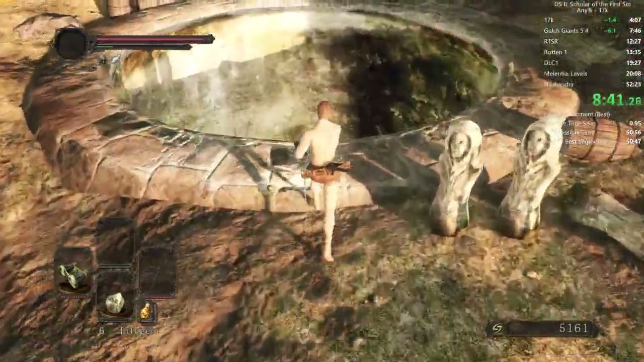 Dark Souls II SotfS any% restricted 51m28s (wr)