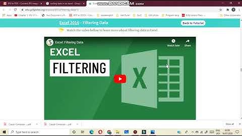 Class7-MS Excel 2016 using a database -Chapter3