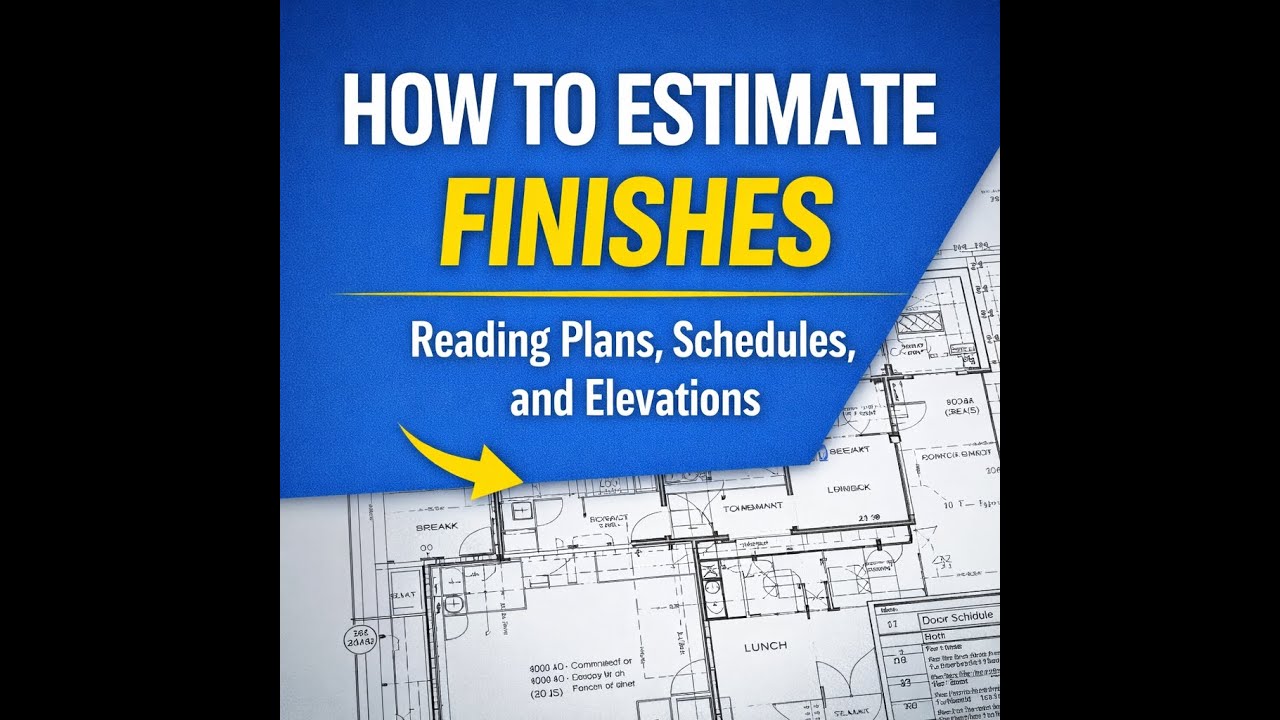 Как оценить объем отделочных работ: чтение планов, спецификаций и фасадов.