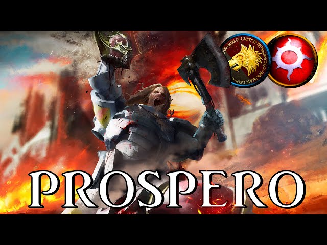 BURNING OF PROSPERO - Wrath of the Wolf King | Warhammer 40k Lore class=