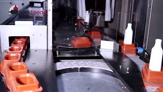 Cosmetic Plastic Bottles Unscrambler With Pucks - Minor 300 Pucks