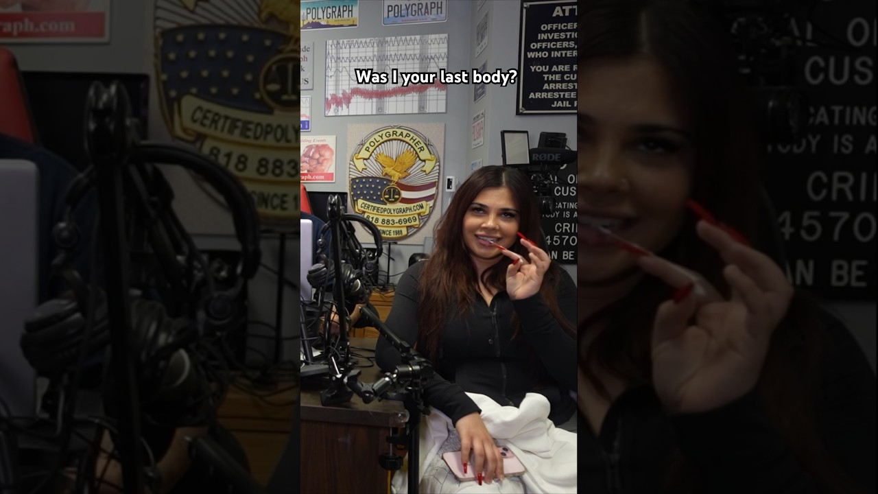 Lie detector test with my ex 😭 