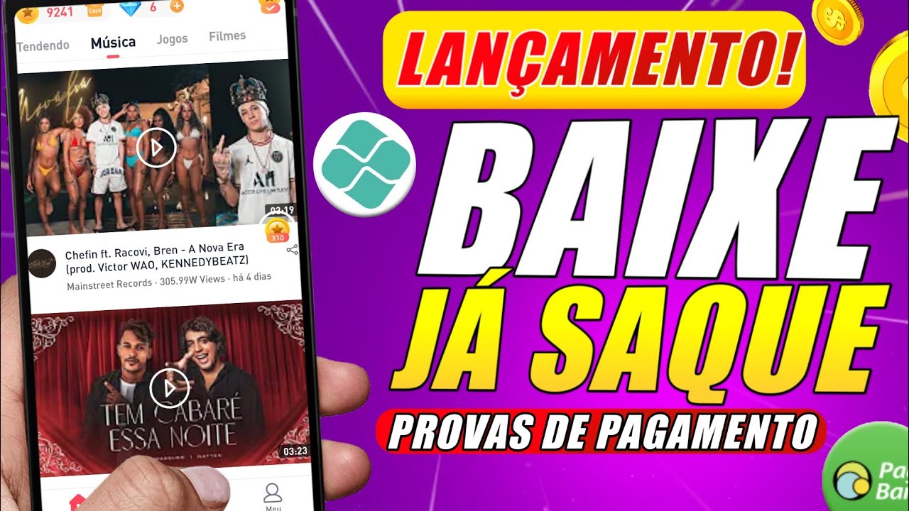 SAQUE AGORA!✅ APP PAGANDO no PIX, Pagbank e Pagsmile para ASSISTIR VÍDEOS – CoinTube