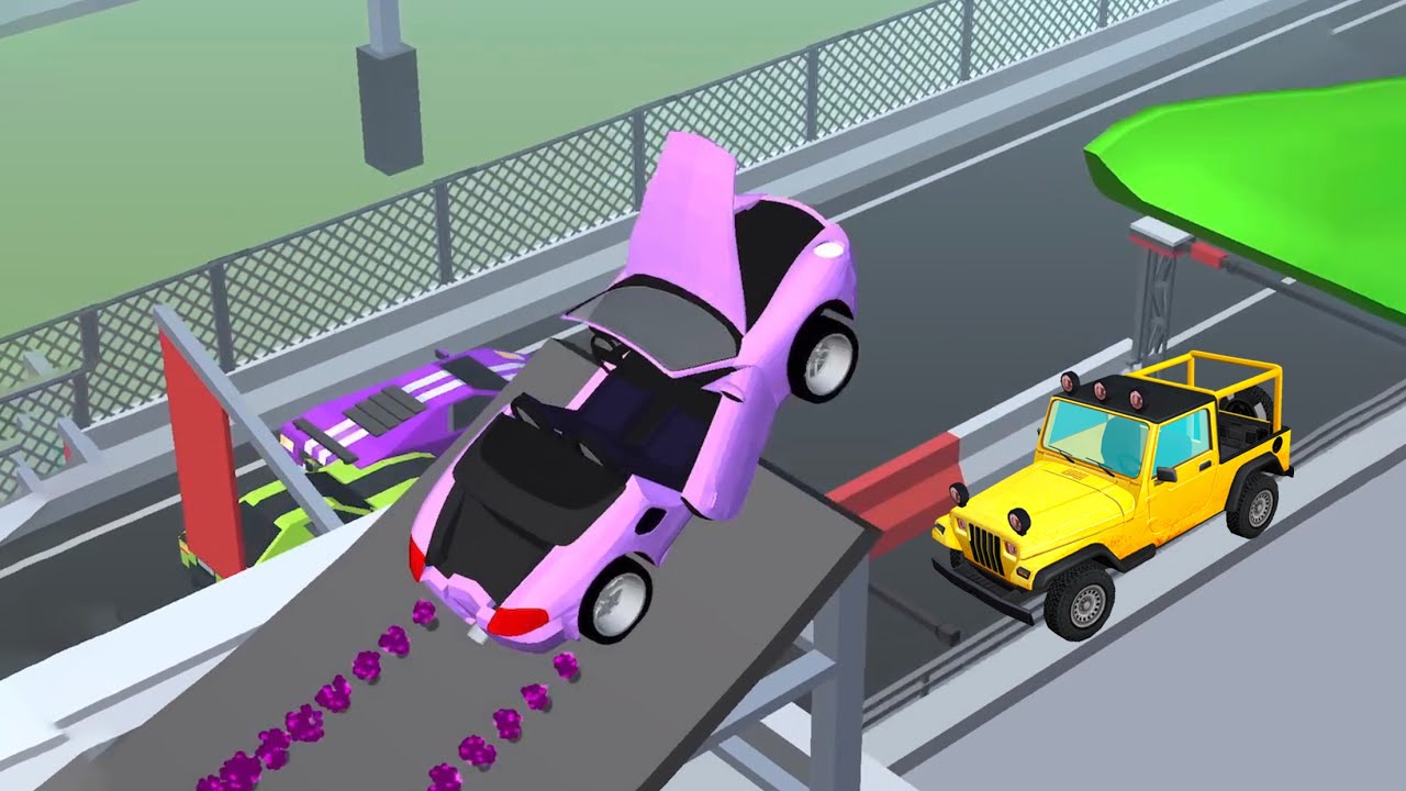 Car Flip Parking Heroes New Episode SUPPER CAR Flips On City Airport