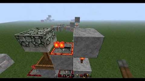 Minecraft - Redstone Tutorial: Tileable T Flip Flop and Pulse Limiter