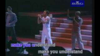 Westlife - Open Your Heart (Karaoke - sing along with Westlife) (The Best Quality Sound)
