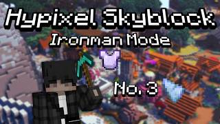 Hypixel Skyblock Ironman 3 Mithril Drill is HIGHLY underrated