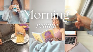 Pregnancy morning routine | Spring morning routine, pregnant edition