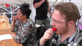 Chilli Eating Contest | Reading Chili Festival 2016 🌶🌶🌶