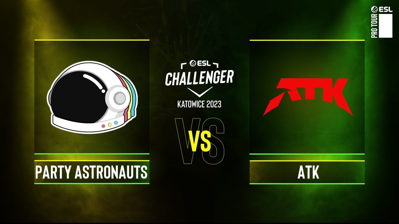 Party Astronauts vs. ATK - Map 1 [Overpass] - ESL Challenger Katowice 2023 NA CQ - Upper bracket