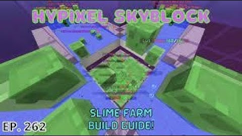 How to NOT get AFK kicked with slime minions on hypixel skyblock!