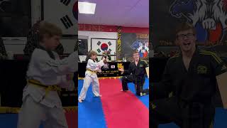 7 Year Old Breaks One Inch Board With Bare Hands