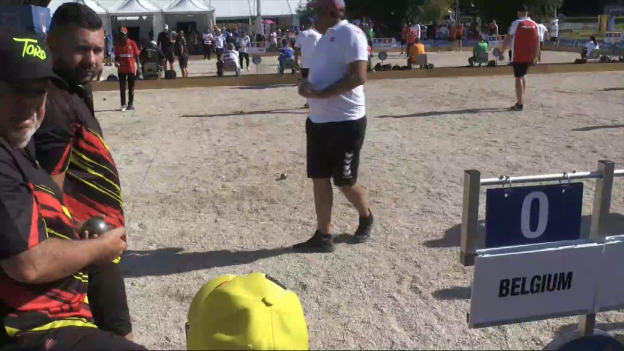 Miniature : Pétanque 2025: Belgique Italie ch du monde X2 Homme
