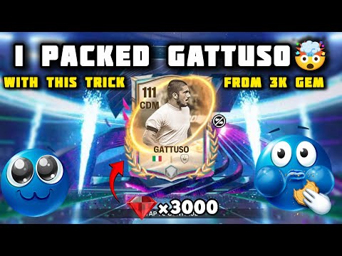 I got Gattuso from 3k gems with this trick 🤯🔥