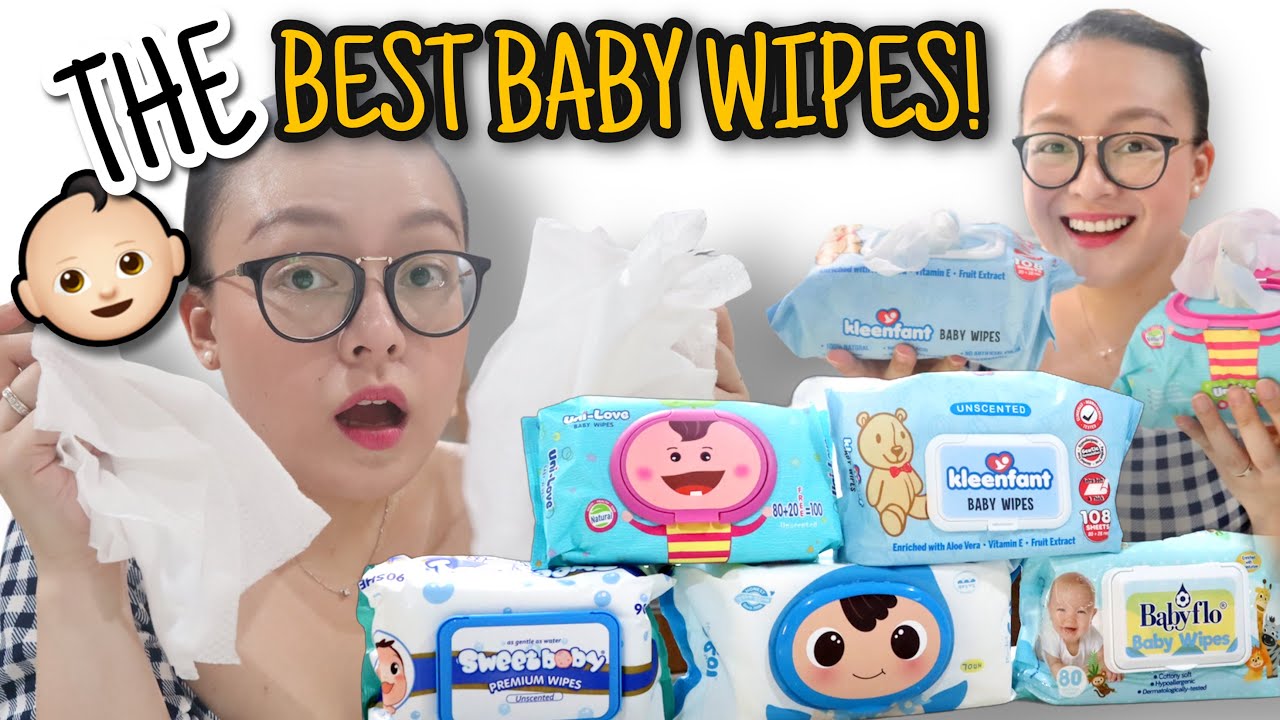 THE BEST BABY WIPES TALAGA! | REVIEW & COMPARISON OF UNILOVE KLEENFANT WIPES AND MORE! | Nins Po