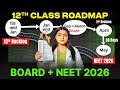 ⚠️ Boards + NEET 2026😱- Monthwise Planner‼️