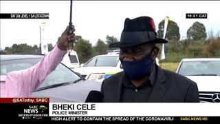 Cele expresses concern over increasing number of criminal activities in Mpumalanga